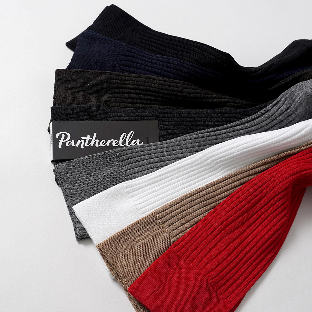 PANTHERELLA(パンセレラ) 5x3リブ コットンビジネスソックス ダンバース イタリア製