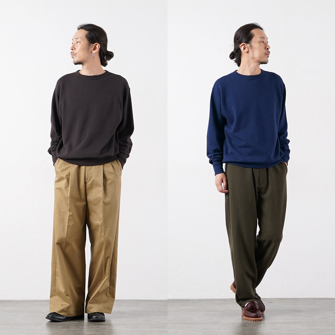 FILMELANGE(フィルメランジェ) ラルフ コンフォート裏毛 クルーネックスウェット 日本製
