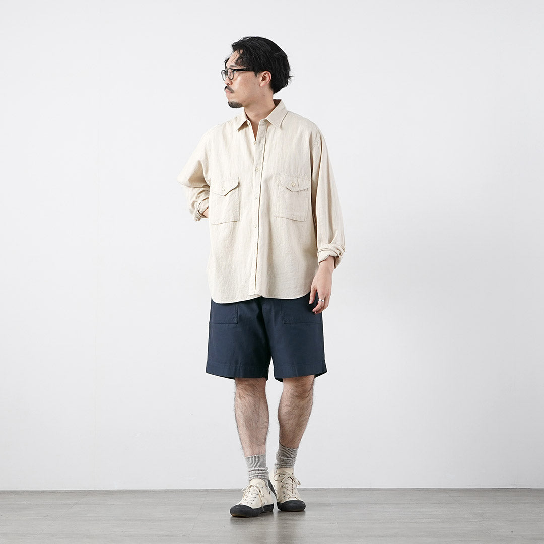 FOB FACTORY(F.O.Bファクトリー) F4171 ベイカーショーツ ショートパンツ 日本製