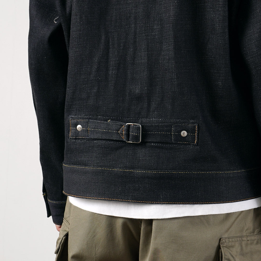 MOMOTARO JEANS(モモタロウジーンズ) 14.7oz #001 1stタイプ スタンダード デニムジャケット Gジャン 桃太郎ジーンズ 日本製