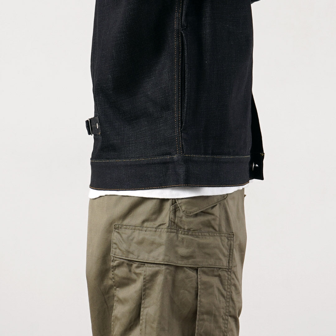 MOMOTARO JEANS(モモタロウジーンズ) 14.7oz #001 1stタイプ スタンダード デニムジャケット Gジャン 桃太郎ジーンズ 日本製