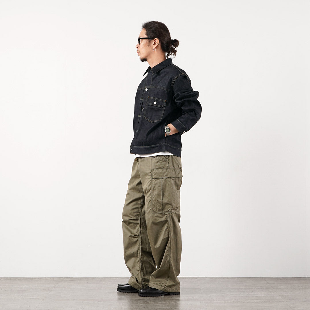 MOMOTARO JEANS(モモタロウジーンズ) 14.7oz #001 1stタイプ スタンダード デニムジャケット Gジャン 桃太郎ジーンズ 日本製