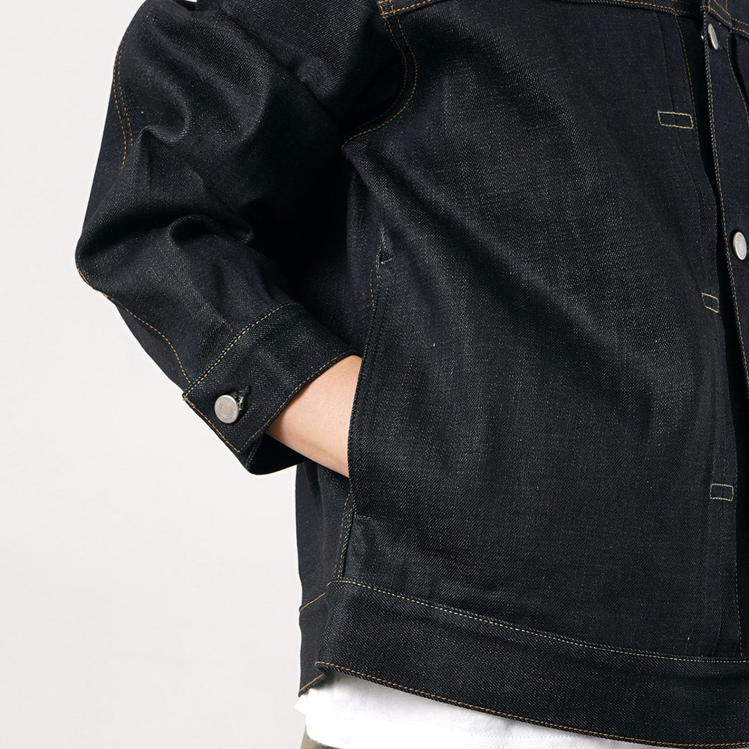 MOMOTARO JEANS(モモタロウジーンズ) 14.7oz #001 1stタイプ スタンダード デニムジャケット Gジャン 桃太郎ジーンズ 日本製