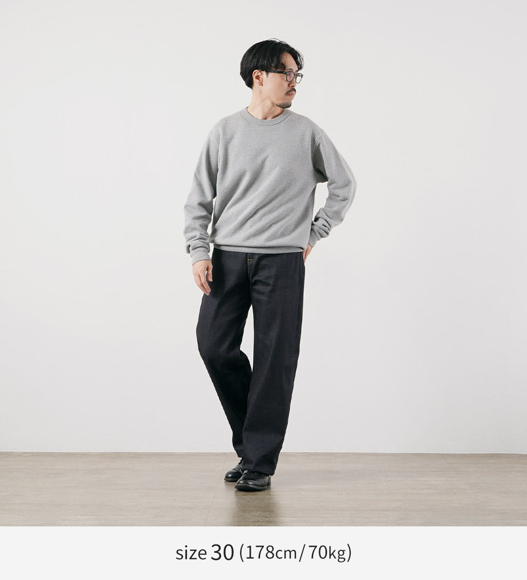 MOMOTARO JEANS(モモタロウジーンズ) 14.7oz スタンダード ワイド デニムパンツ 日本製