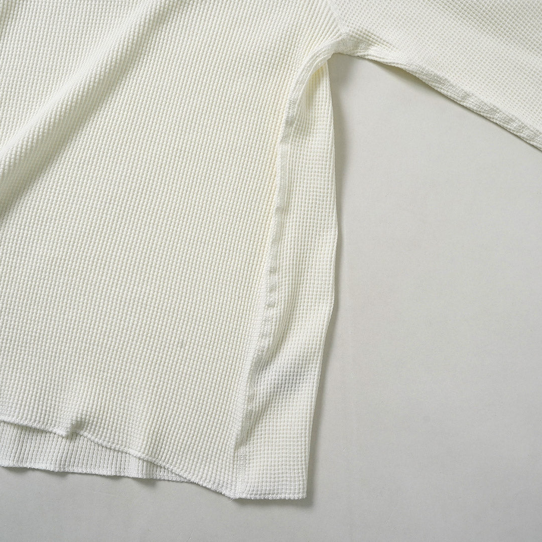 HEALTHKNIT(ヘルスニット) サーマルキングワッフル クルーネック ロングスリーブ