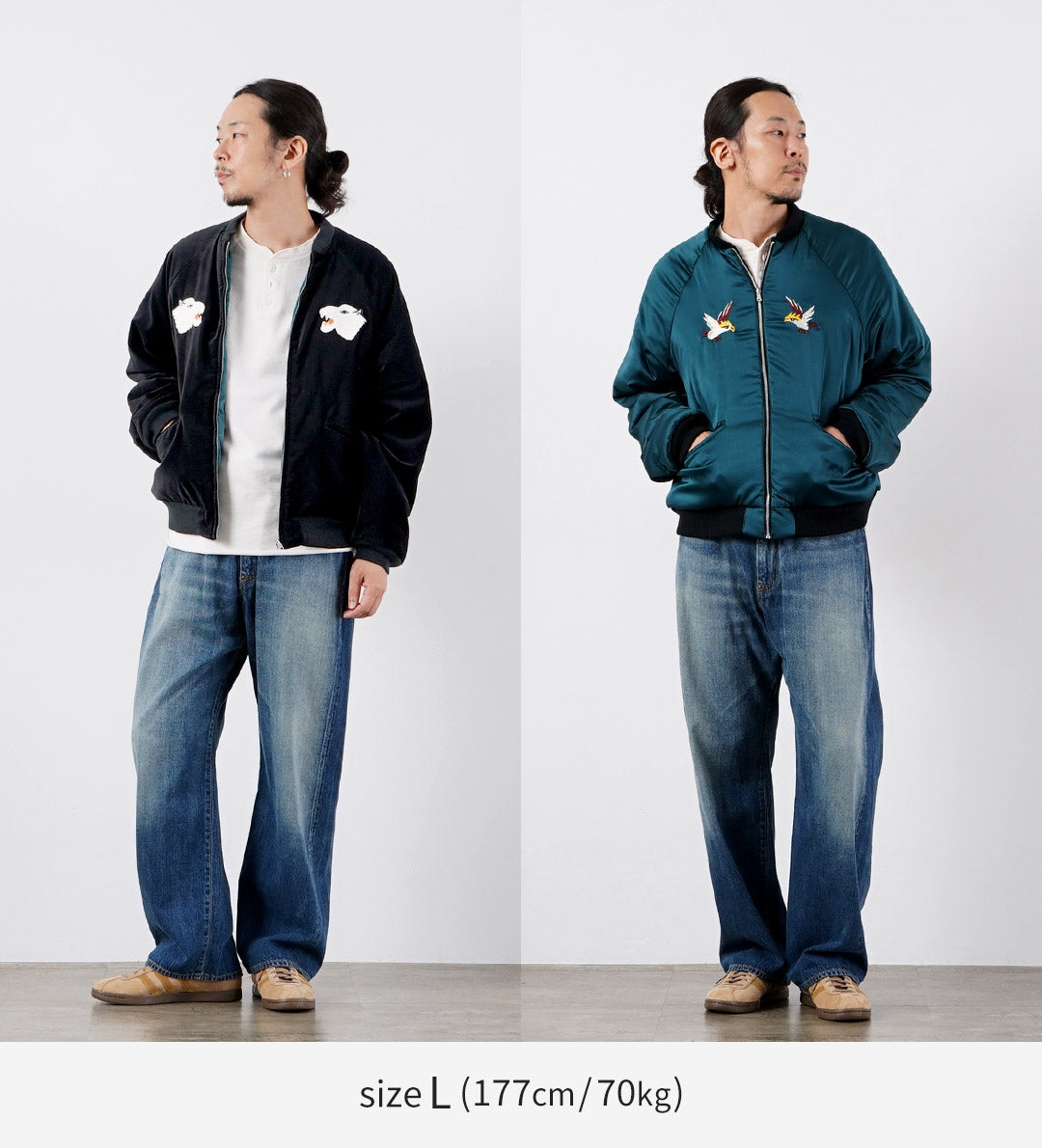 THRIFTY LOOK(スリフティールック) サンダーストーム スーベニア ブルゾン