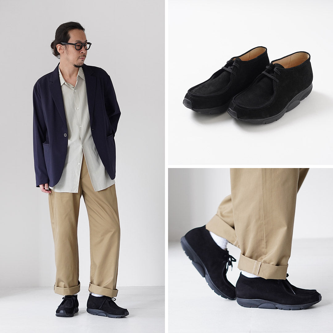MIDFOOT(ミッドフット) ワラビー シューズ ヌバック レザー 日本製