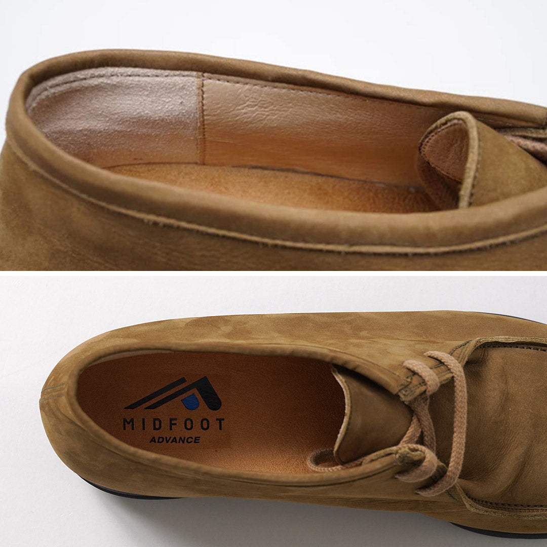 MIDFOOT(ミッドフット) ワラビー シューズ ヌバック レザー 日本製