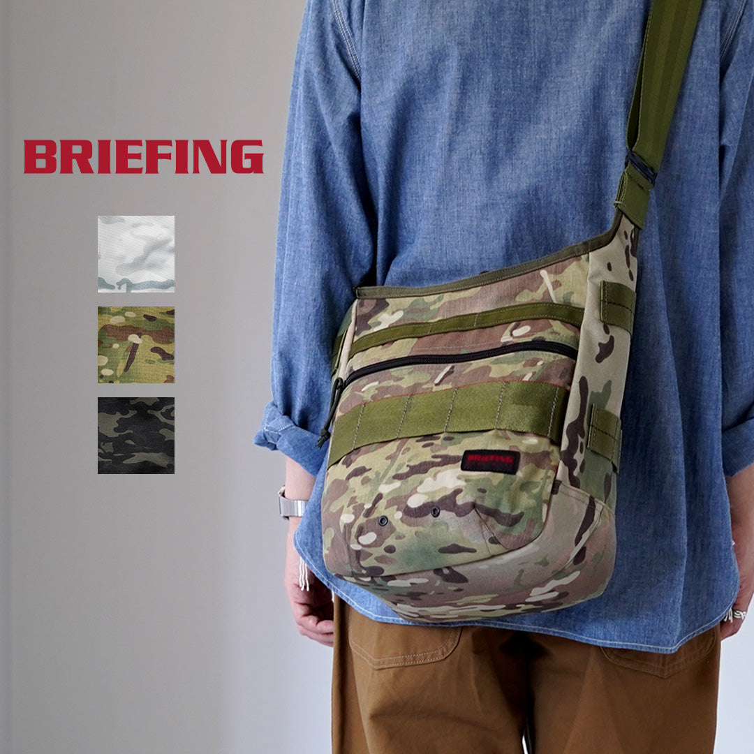 BRIEFING(ブリーフィング) デイトリッパー カモ ショルダーバック アメリカ製