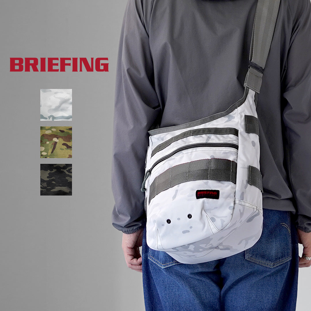 BRIEFING(ブリーフィング) デイトリッパー カモ ショルダーバック アメリカ製