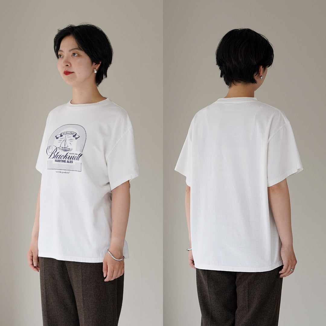 SHINZONE(シンゾーン) ブラックウェル Tシャツ 26AMSCU11 日本製