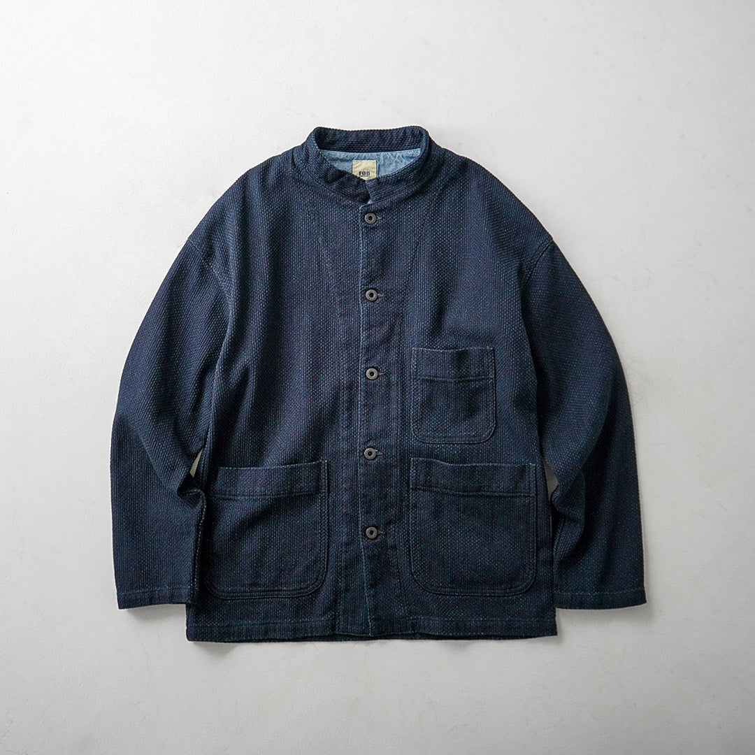 FOB FACTORY(F.O.Bファクトリー) F2468 インディゴ 刺し子 ジャケット 日本製