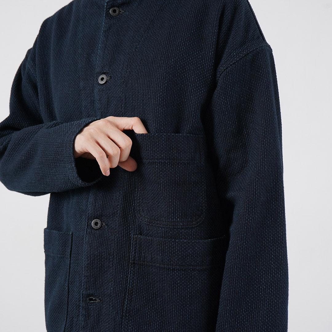 FOB FACTORY(F.O.Bファクトリー) F2468 インディゴ 刺し子 ジャケット 日本製