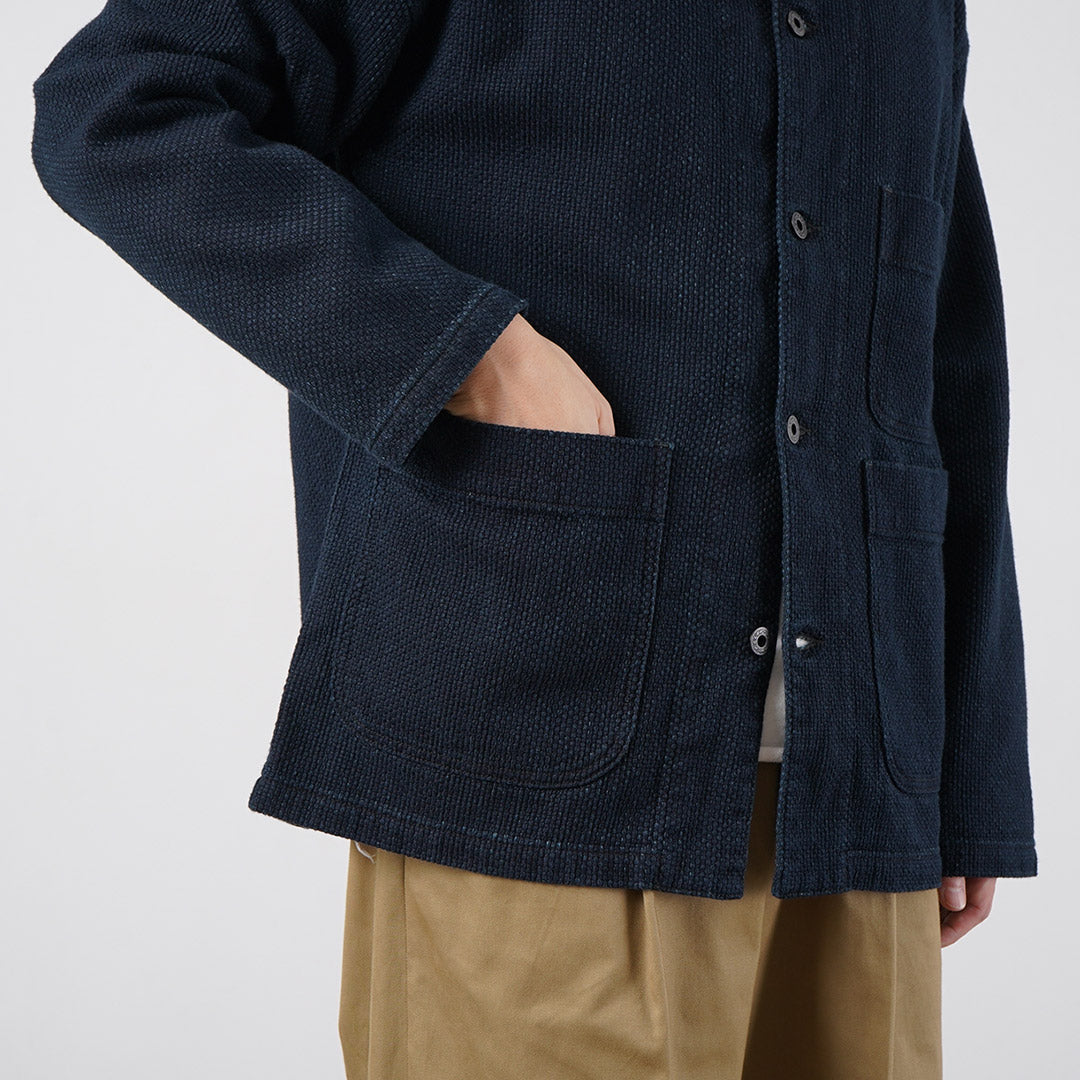 FOB FACTORY(F.O.Bファクトリー) F2468 インディゴ 刺し子 ジャケット 日本製