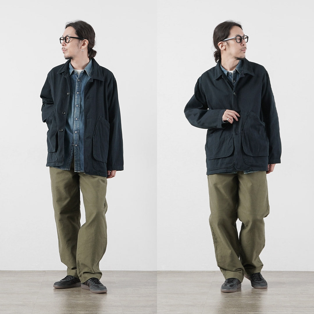 FOB FACTORY(FOBファクトリー) F2470 コットン ツイル フィールドジャケット 日本製