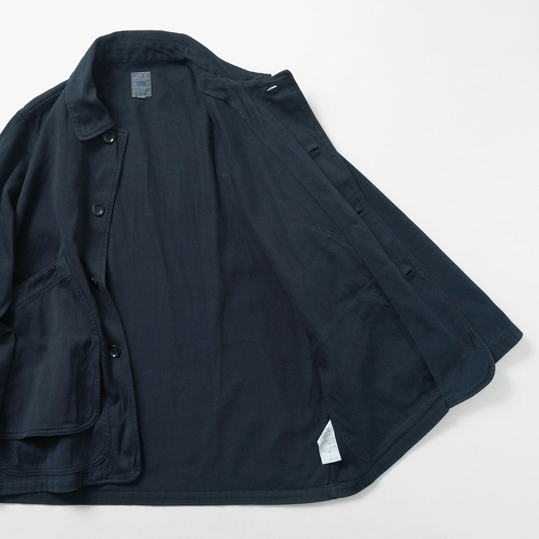 FOB FACTORY(FOBファクトリー) F2470 コットン ツイル フィールドジャケット 日本製