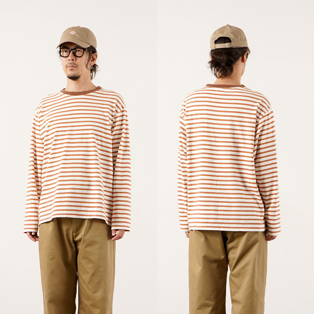 UNIVERSAL PRODUCTS.(ユニバーサルプロダクツ
) オリジナルボーダーロングスリーブTシャツ 日本製