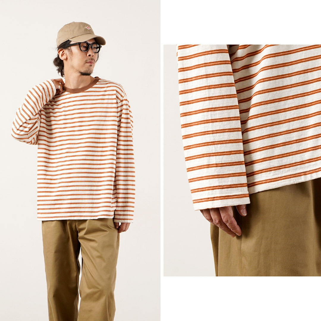 UNIVERSAL PRODUCTS.(ユニバーサルプロダクツ
) オリジナルボーダーロングスリーブTシャツ 日本製