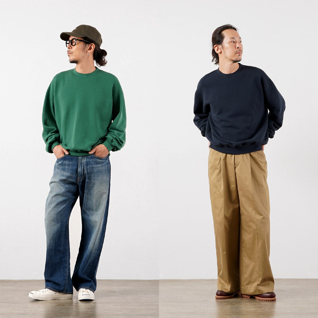 UNIVERSAL PRODUCTS.(ユニバーサルプロダクツ) ジャンベルカスウェットクルーネック 日本製