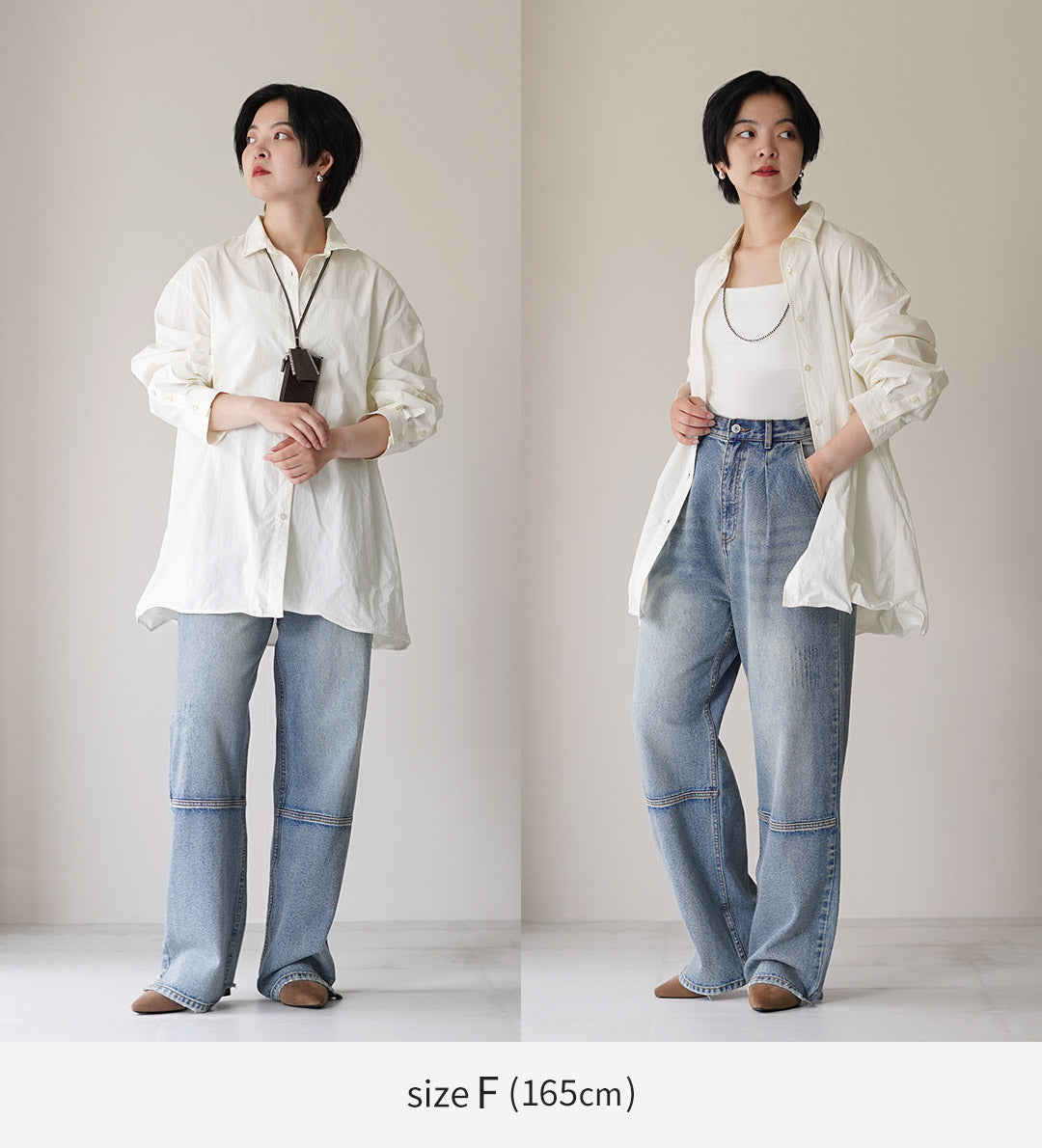 YENN(イェン) ワイヤード オーバー シャツ