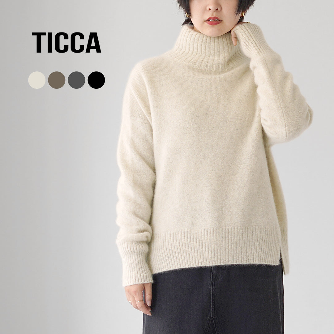 TICCA(ティッカ) ヤク タートルネック プルオーバー