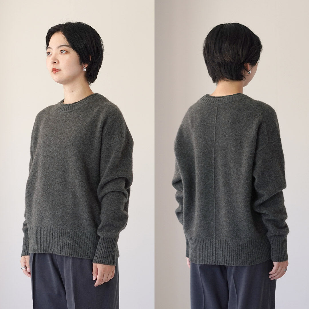 TICCA(ティッカ) ヤク クルーネック プルオーバー