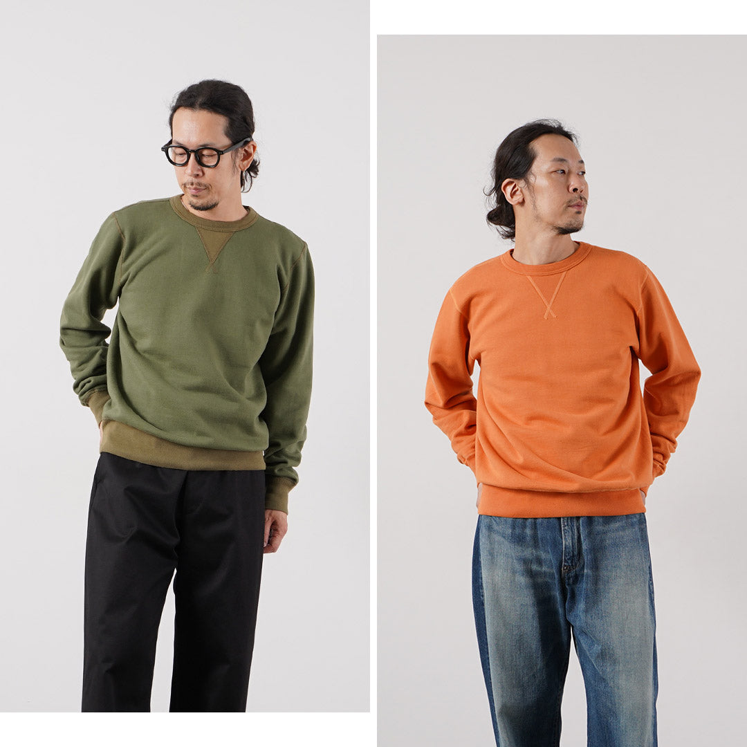 BUZZ RICKSONS(バズリクソンズ) セットインスリーブ クルーネックスウェット 日本製