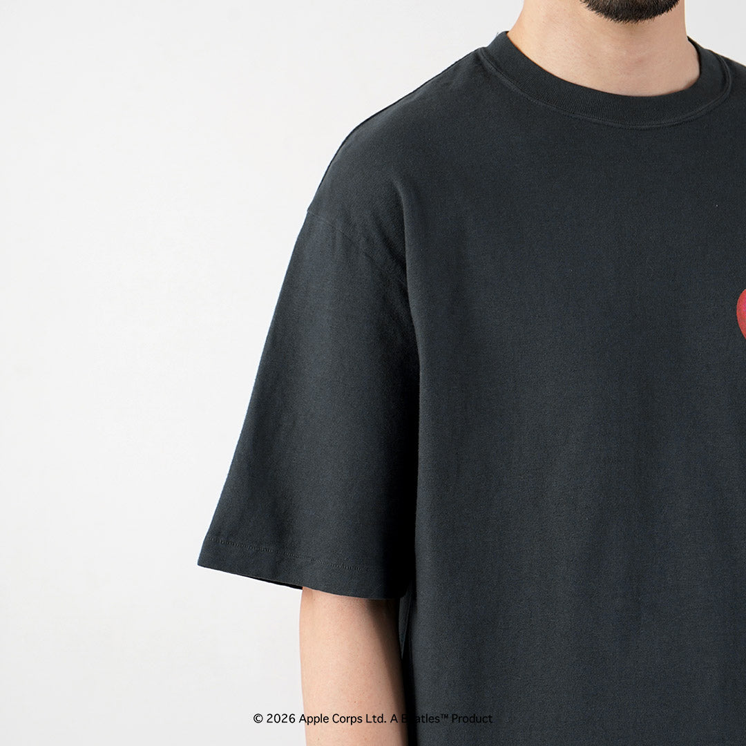FREE RAGE(フリーレイジ) ビートルズ×フリーレイジ ラストリリース リサイクルコットン ショートスリーブTシャツ 日本製