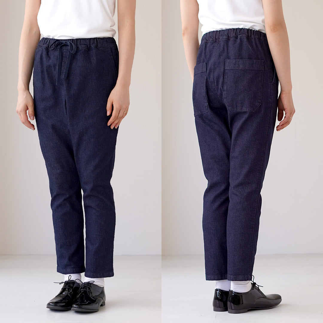 TRAVAIL MANUEL(トラバイユマニュアル) ストレッチデニム ペグパンツ 日本製