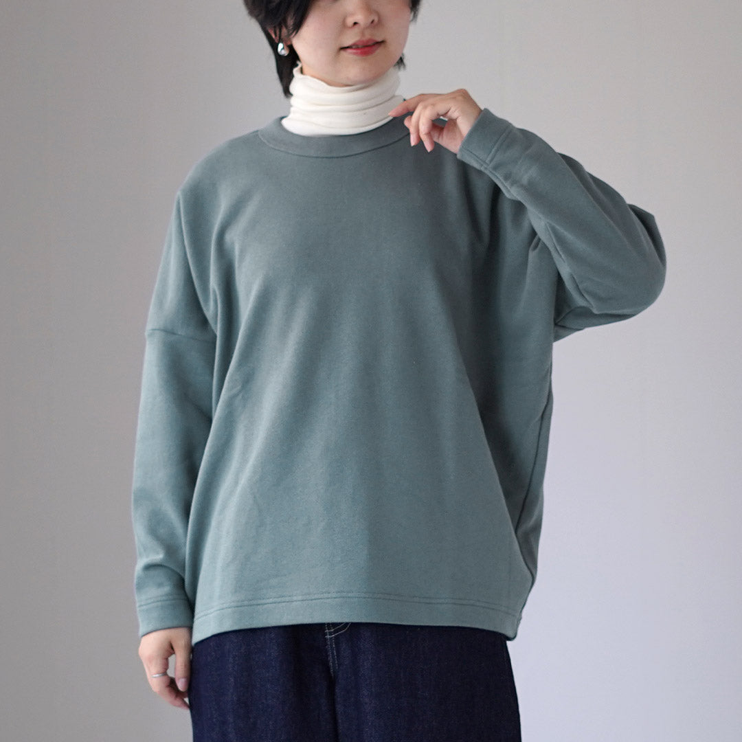 TRAVAIL MANUEL(トラバイユマニュアル) ヴィンテージ裏毛 プルオーバー 日本製