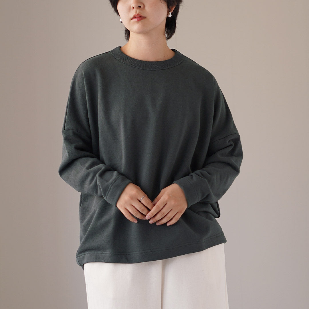 TRAVAIL MANUEL(トラバイユマニュアル) ヴィンテージ裏毛 プルオーバー 日本製