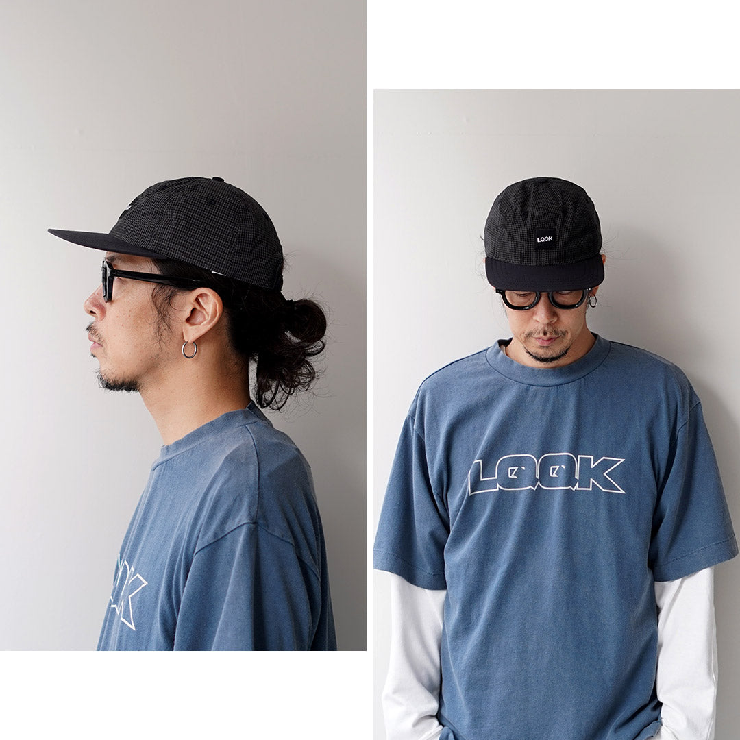LQQK STUDIO(ルックスタジオ) ニューボックスロゴキャップ アメリカ製
