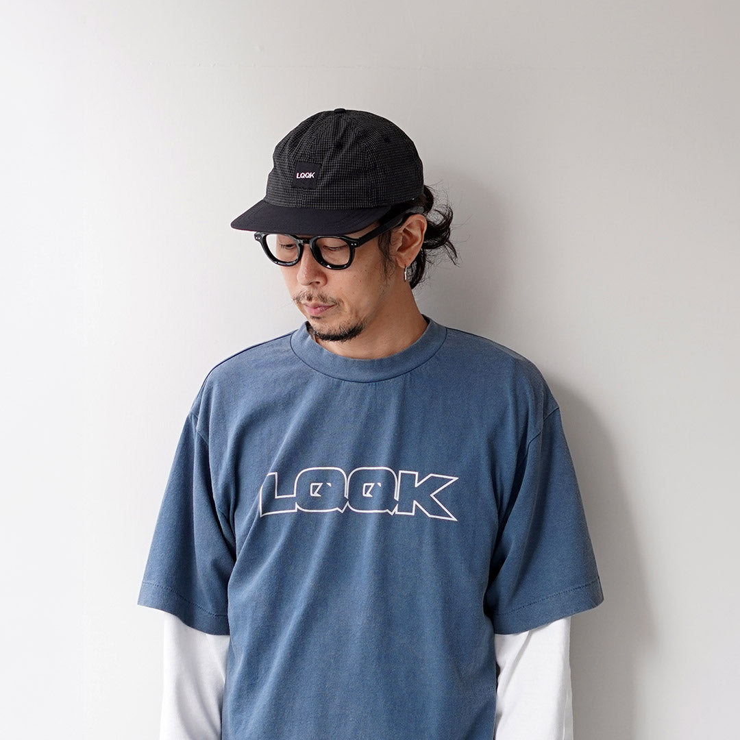 LQQK STUDIO(ルックスタジオ) ニューボックスロゴキャップ アメリカ製