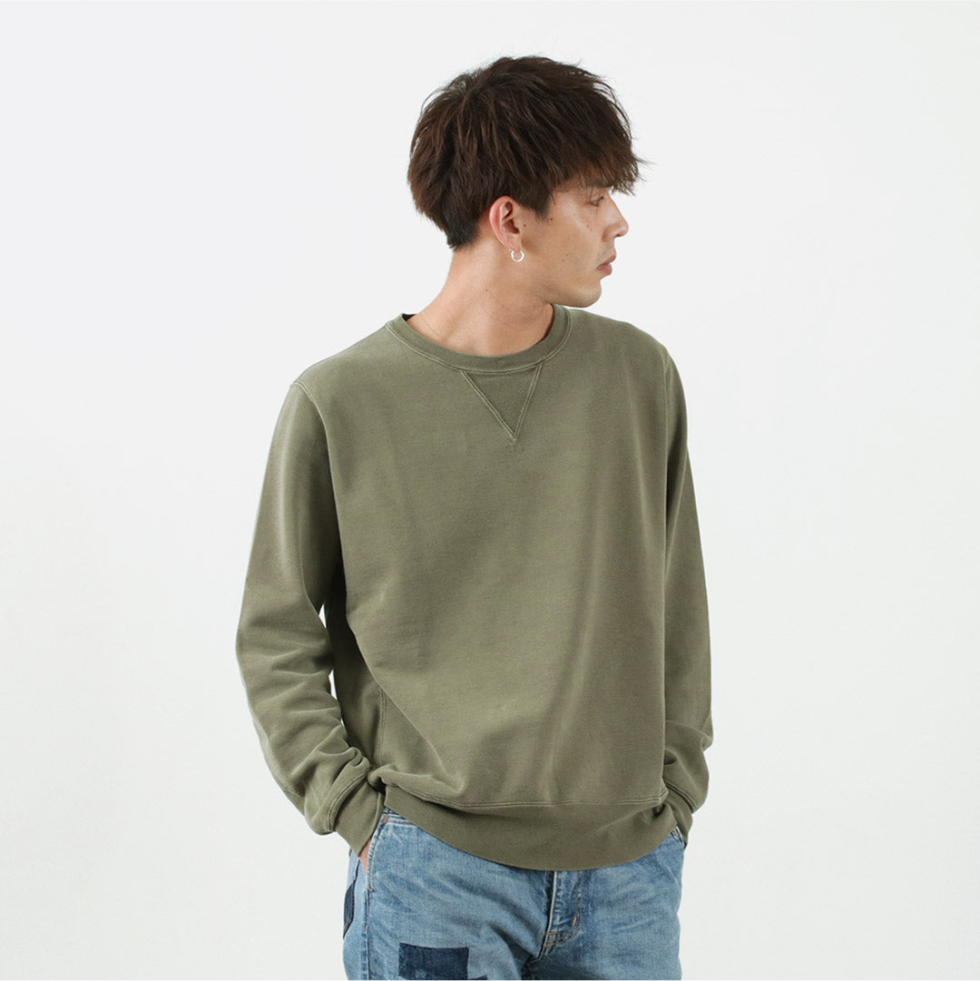【30%OFF】REMI RELIEF(レミレリーフ) カラー別注 SP加工裏毛 クルー 2023年モデル