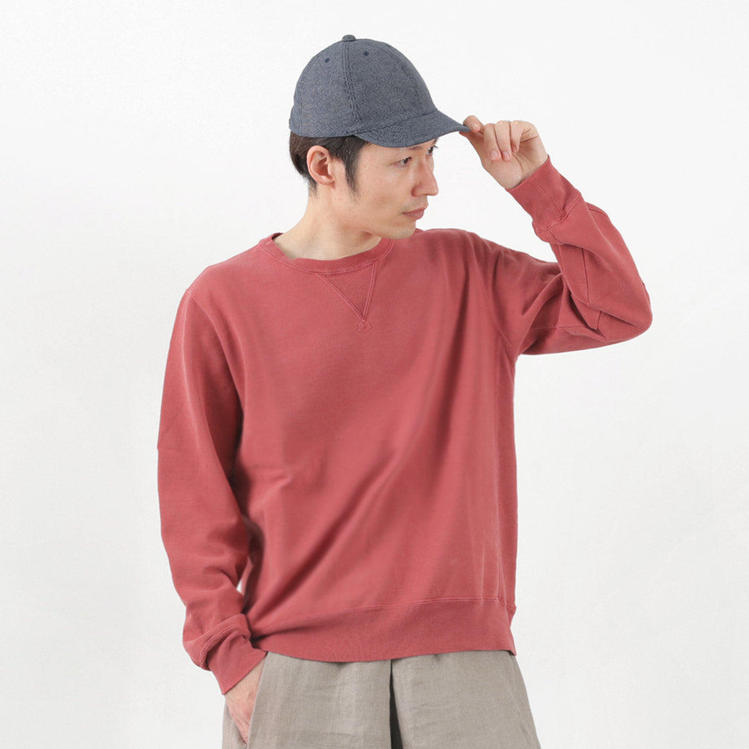 【30%OFF】REMI RELIEF(レミレリーフ) カラー別注 SP加工裏毛 クルー 2023年モデル