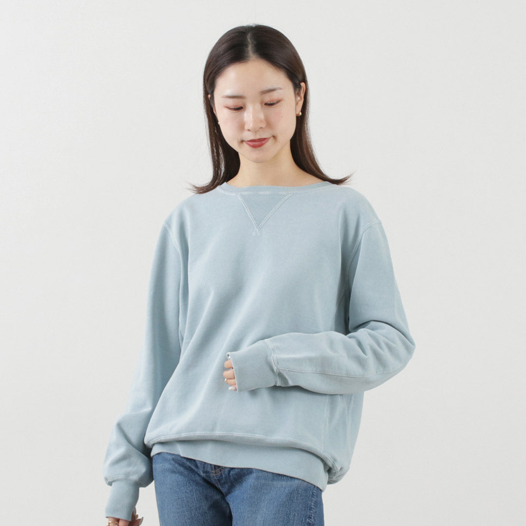 【30%OFF】REMI RELIEF(レミレリーフ) カラー別注 SP加工裏毛 クルー 2023年モデル