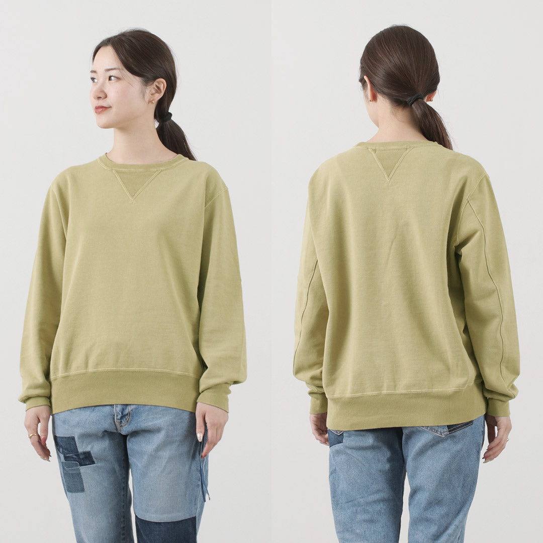 【30%OFF】REMI RELIEF(レミレリーフ) カラー別注 SP加工裏毛 クルー 2023年モデル