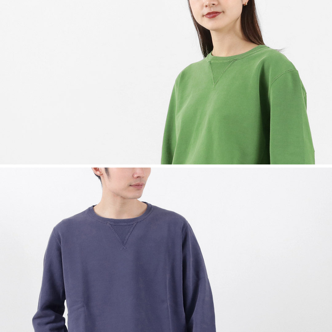 【50%OFF】REMI RELIEF(レミレリーフ) カラー別注 SP加工裏毛 クルー 2023年モデル