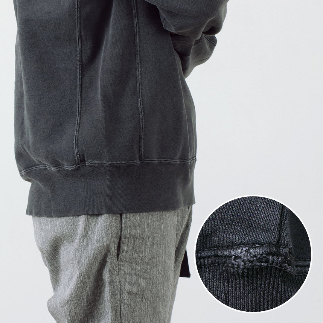 【50%OFF】REMI RELIEF(レミレリーフ) カラー別注 SP加工裏毛 クルー 2023年モデル