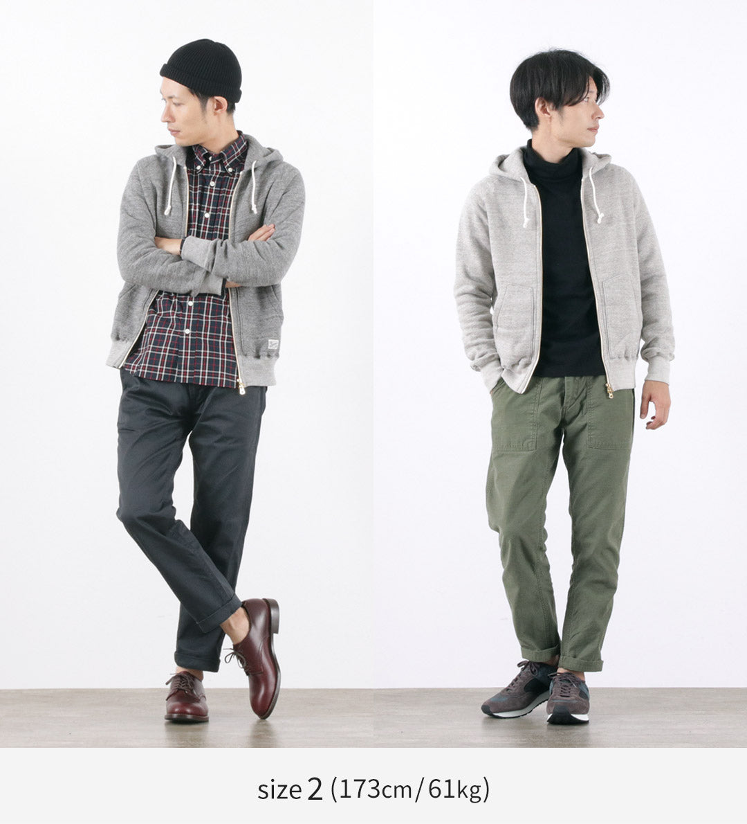 KEPANI(ケパニ) マンハッタン 2 フルジップパーカー