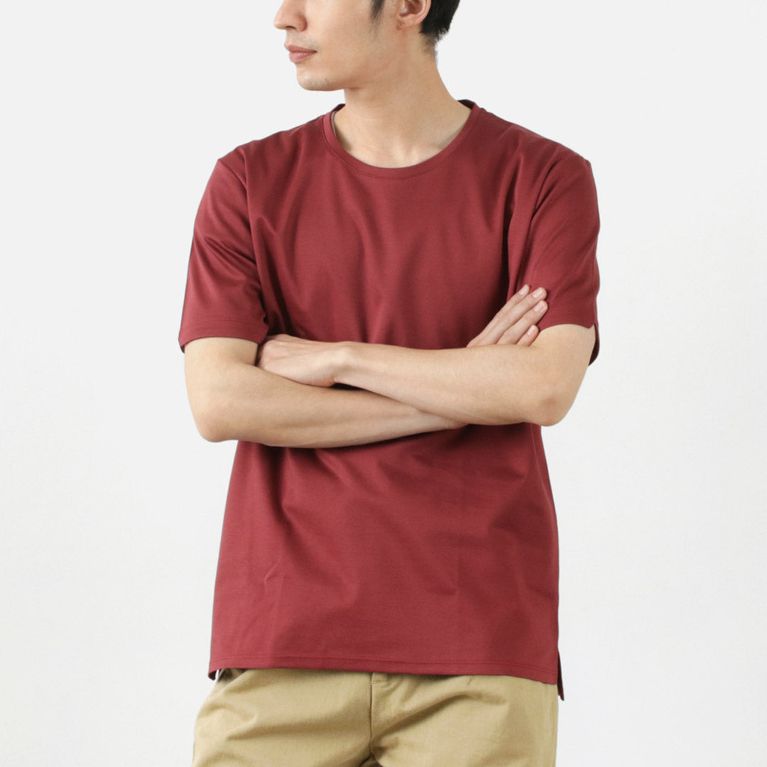 【50%OFF】RE MADE IN TOKYO JAPAN(アールイー) 東京メイド ドレスTシャツ クルーネック