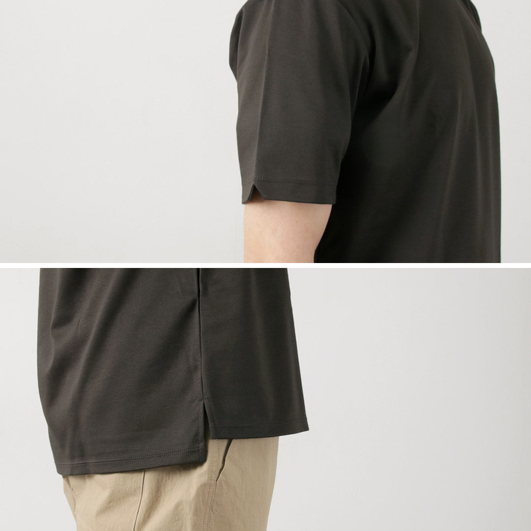 【50%OFF】RE MADE IN TOKYO JAPAN(アールイー) 東京メイド ドレスTシャツ クルーネック