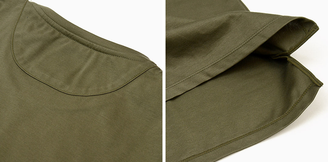 【50%OFF】RE MADE IN TOKYO JAPAN(アールイー) 東京メイド ドレスTシャツ クルーネック