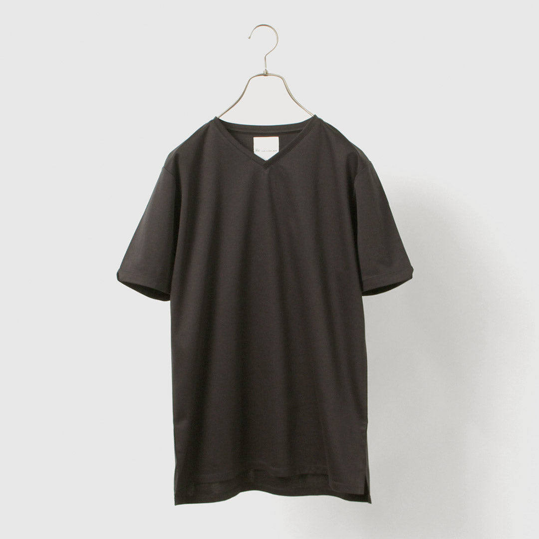 【50%OFF】RE MADE IN TOKYO JAPAN(アールイー) 東京メイド ドレスTシャツ Vネック 2023年モデル