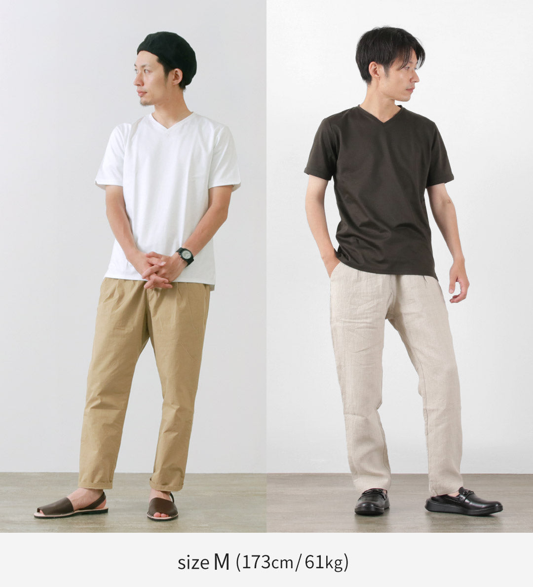 【50%OFF】RE MADE IN TOKYO JAPAN(アールイー) 東京メイド ドレスTシャツ Vネック 2023年モデル