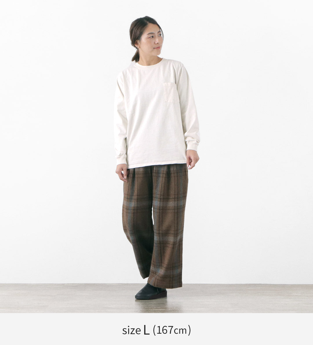 【50%OFF】GOODWEAR(グッドウェア) クルーネック ポケット Tシャツ 長袖