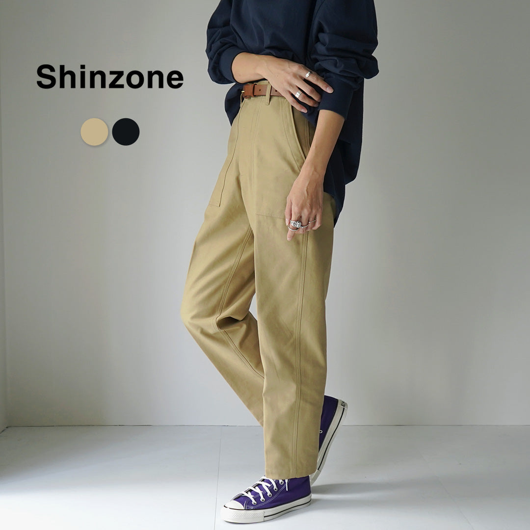 【20%OFF】SHINZONE(シンゾーン) べイカーパンツ 2024年モデル 15AMSPA18