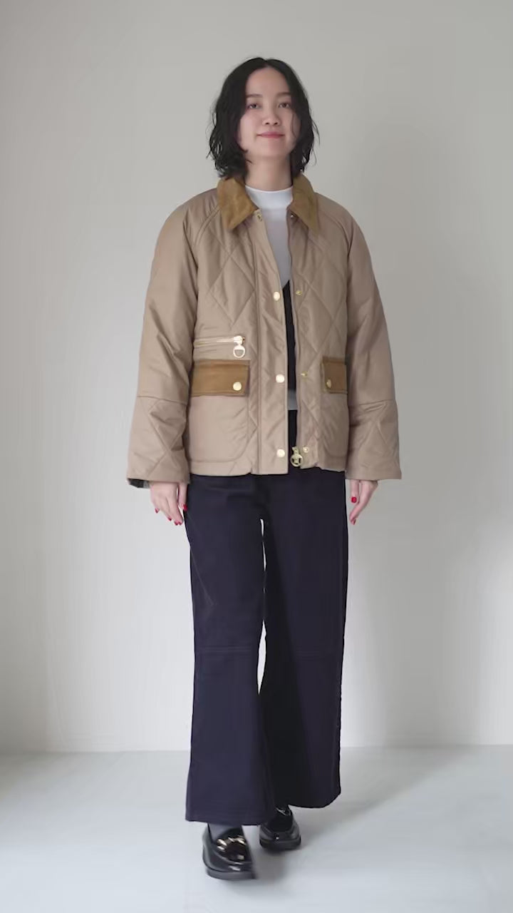 ジャケット・アウター she tokyo martha BARBOUR（バブアー） MARTHA マーサ キルテッド ジャケット