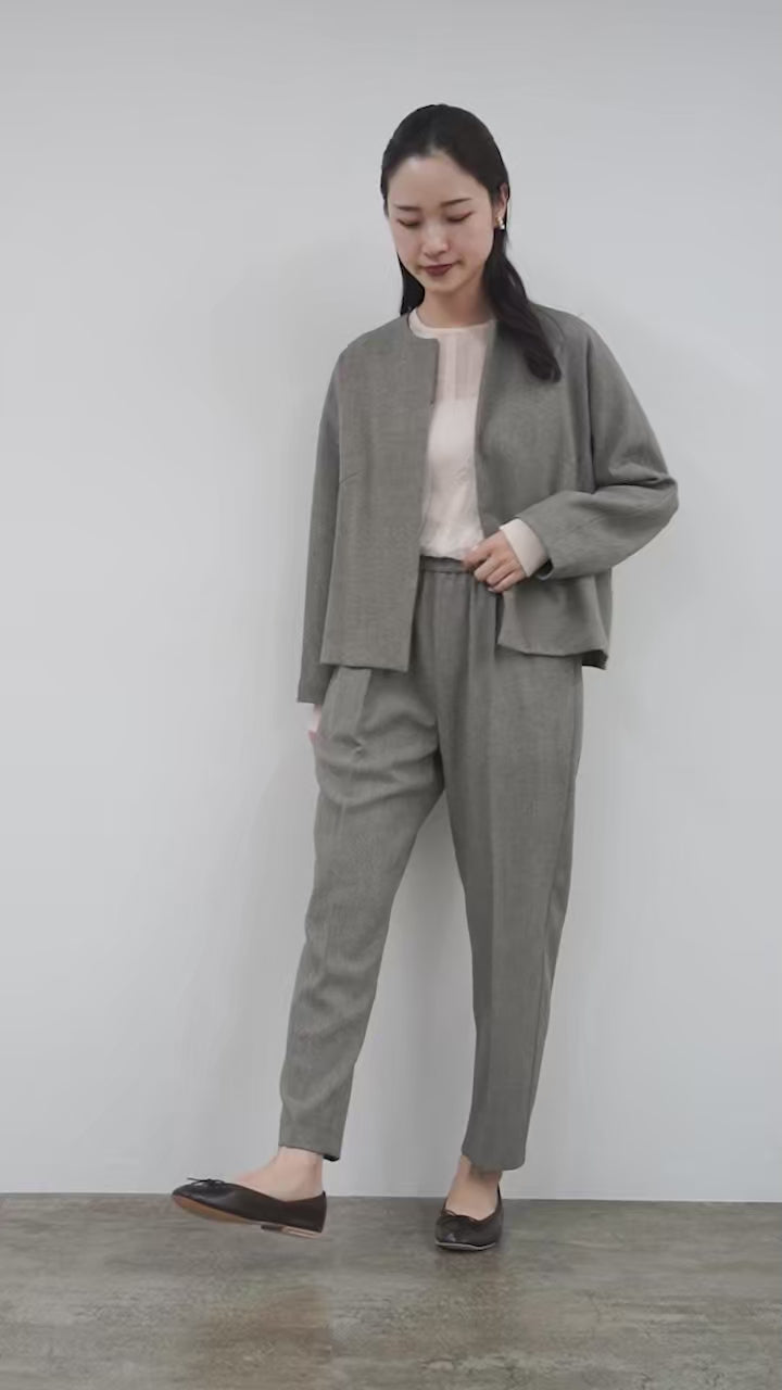 WHYTO.（ホワイト） センタープレス トラウザー｜ROCOCO ONLINE STORE