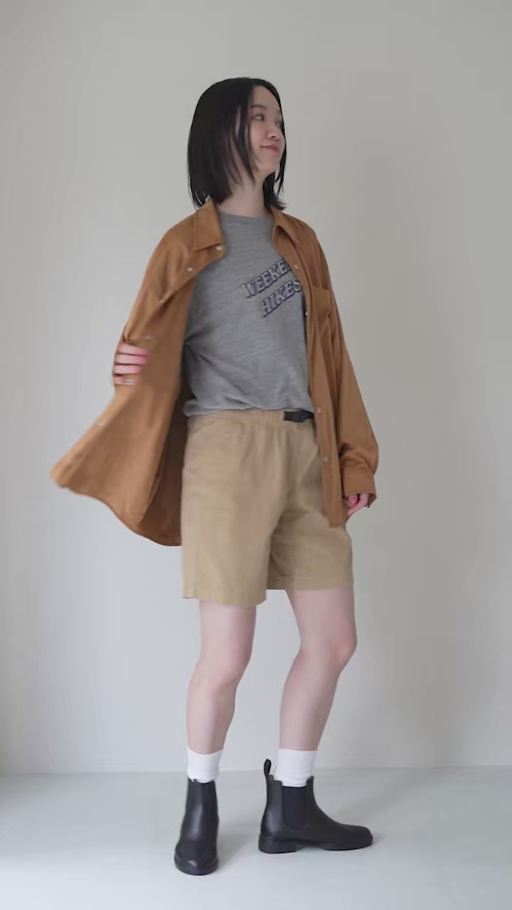 SHINZONE（シンゾーン） スウェード シャツ 25AMSBL03 / 長袖 ロング